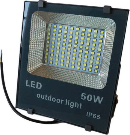 Faro-Led-Smd-Slim-Faretto-Spot-Luminosita'-Luce-Bianca-Fredda-50-100-200-W-Ip65