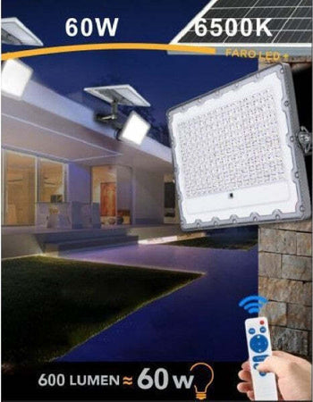 Faro-Led-Solare-60w-Crepuscolare-Pannello-Energia-Solare-Telecomando-Ip65-Sl-60w