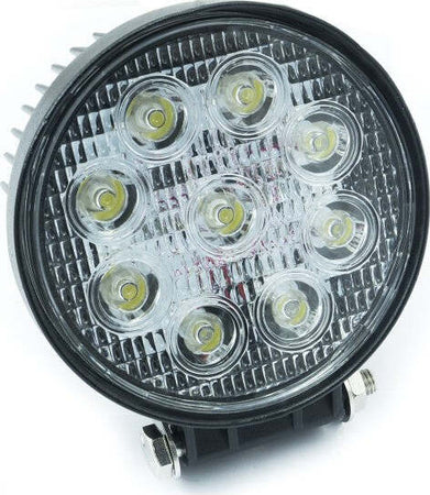 Faro Supplementare Profondita' Auto Fuoristrada 12v Tondo 9 Led 27w 6000k Ip68 Auto e Moto/Parti per auto/Luci lampadine e indicatori/Lampadine/Lampadine per esterno Trade Shop italia - Napoli, Commerciovirtuoso.it