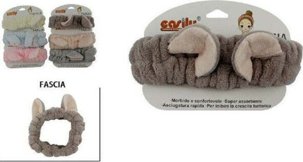 Fascia-Capelli-Doccia-Shampoo-Asciugamano-Spugna-Fiocco-Orecchie-Animale-69506