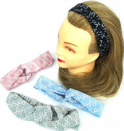 Fascia-Elastica-Ferro-Di-Cavallo-Annodata-Retro-Ferma-Capelli-Tessuto-Accessori
