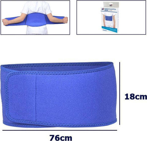 Fascia-Posturale-Schiena-Supporto-Regolabile-Tutore-Per-Bambini-Colore-Blu