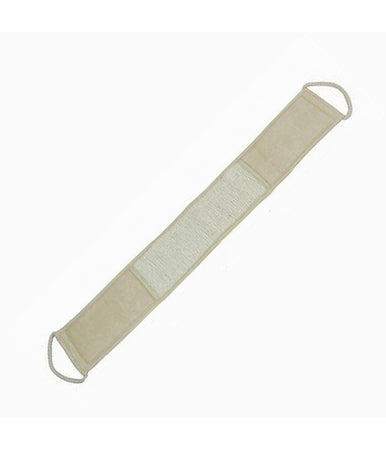 Fascia Spugna Lavaschiena Esfoliante Bagno Doccia Striscia Lava Schiena Beige 79669