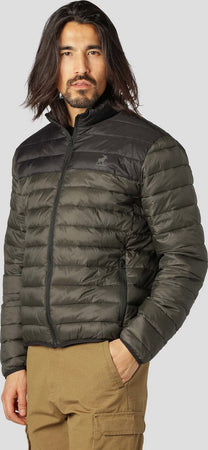 Fat Moose Eco Piumino Uomo Verde Imbottito Giacca Imbottita Robert Block 3m Thimsulate Giubbotto Impermeabile Moda/Uomo/Abbigliamento/Giacche e cappotti/Giacche impermeabili Snotshop - Roma, Commerciovirtuoso.it