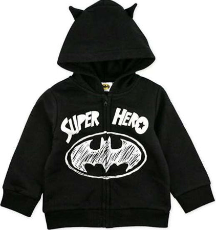 Felpa Batman misure 12 mesi 18 mesi interno felpato Moda/Bambini e ragazzi/Abbigliamento/Felpe/Felpe con cappuccio Store Kitty Fashion - Roma, Commerciovirtuoso.it