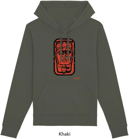 Felpa da Donna con Cappuccio Stampa "Olmeco" Hoodie DREAMERS Brand