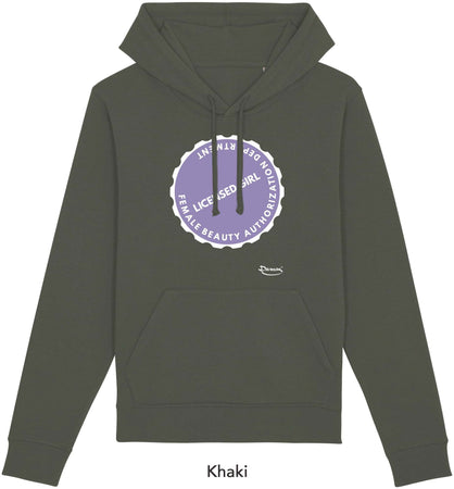 Felpa da Donna con Cappuccio Stampa "Patent" Hoodie DREAMERS Brand