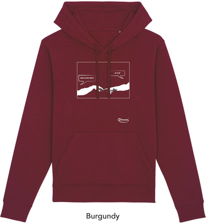 Felpa da Uomo con Cappuccio Stampa "Aldilà" Hoodie DREAMERS Brand