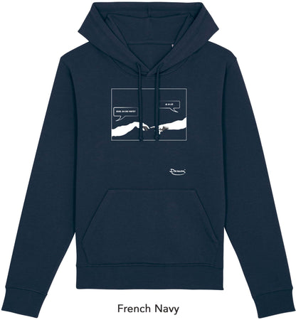 Felpa da Uomo con Cappuccio Stampa "Aldilà" Hoodie DREAMERS Brand