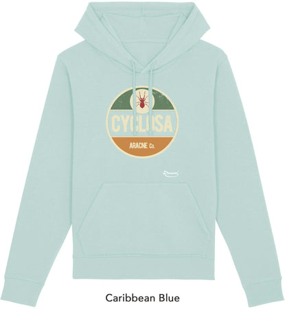 Felpa da Uomo con Cappuccio Stampa "Cyclosa" Hoodie DREAMERS Brand