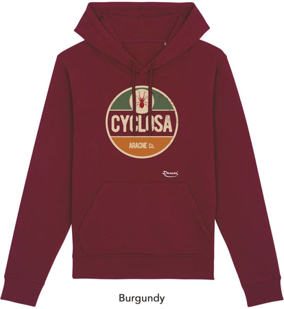 Felpa da Uomo con Cappuccio Stampa "Cyclosa" Hoodie DREAMERS Brand