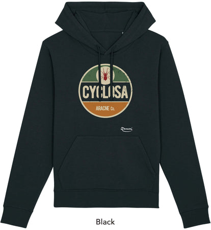 Felpa da Uomo con Cappuccio Stampa "Cyclosa" Hoodie DREAMERS Brand