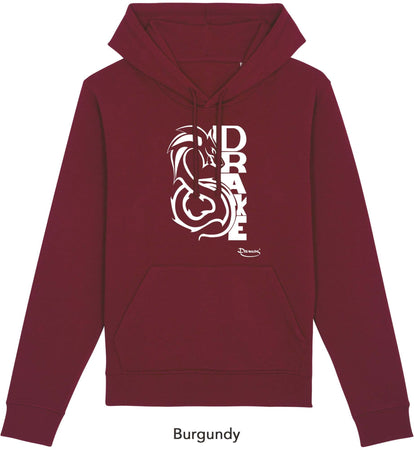 Felpa da Uomo con Cappuccio Stampa "Drake" Hoodie DREAMERS Brand