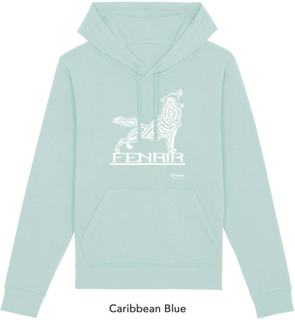 Felpa da Uomo con Cappuccio Stampa "Fenrir" Hoodie DREAMERS Brand