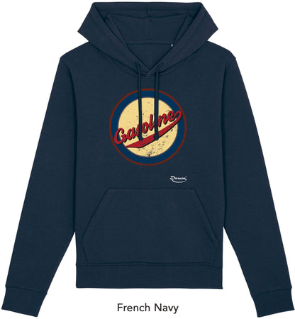 Felpa da Uomo con Cappuccio Stampa "Gasoline" Hoodie DREAMERS Brand