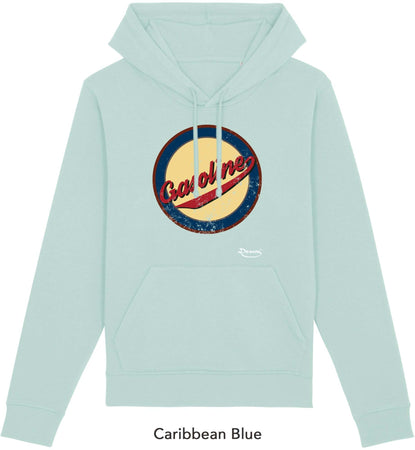 Felpa da Uomo con Cappuccio Stampa "Gasoline" Hoodie DREAMERS Brand