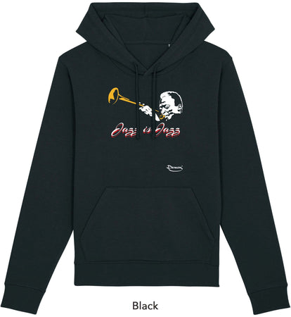 Felpa da Uomo con Cappuccio Stampa "Jazz" Hoodie DREAMERS Brand