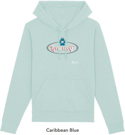 Felpa da Uomo con Cappuccio Stampa "Lone Wolf" Hoodie DREAMERS Brand