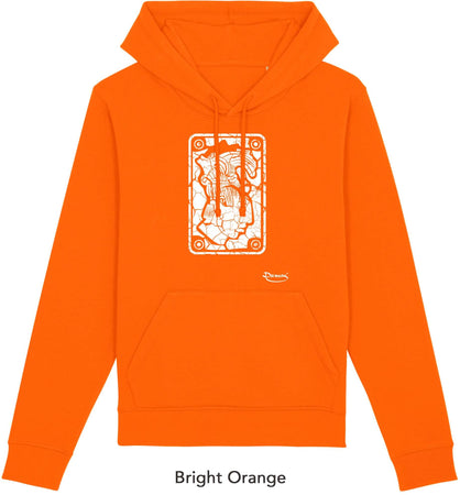 Felpa da Uomo con Cappuccio Stampa "Mayan 2" Hoodie DREAMERS Brand