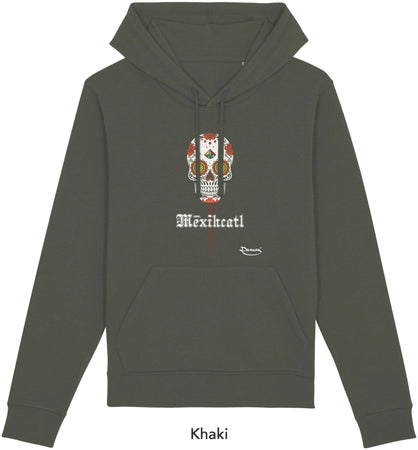 Felpa da Uomo con Cappuccio Stampa "Mexihcatl" Hoodie DREAMERS Brand