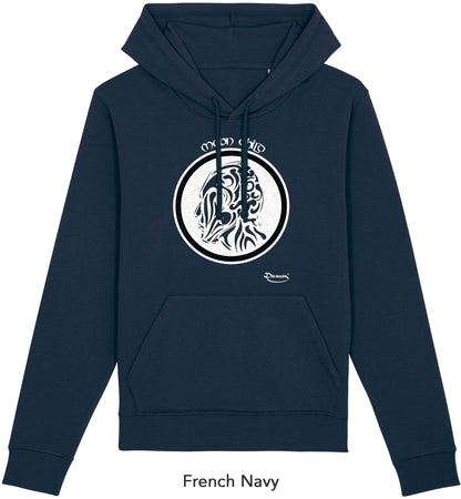 Felpa da Uomo con Cappuccio Stampa "Moonchild" Hoodie DREAMERS Brand