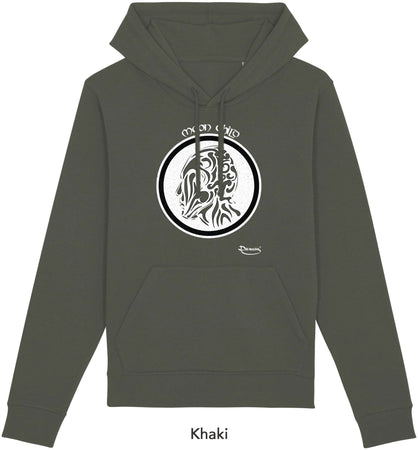 Felpa da Uomo con Cappuccio Stampa "Moonchild" Hoodie DREAMERS Brand