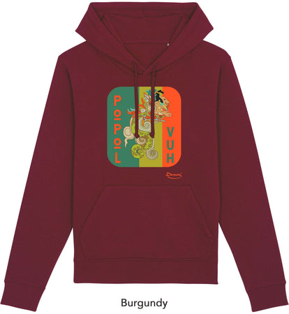 Felpa da Uomo con Cappuccio Stampa "Popol Vuh" Hoodie DREAMERS Brand