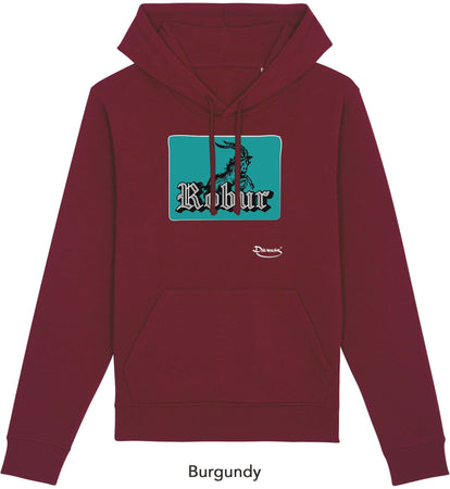 Felpa da Uomo con Cappuccio Stampa "Robur" Hoodie DREAMERS Brand