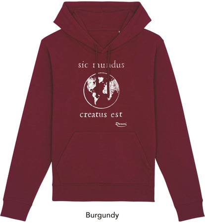 Felpa da Uomo con Cappuccio Stampa "Sic Mundus" Hoodie DREAMERS Brand