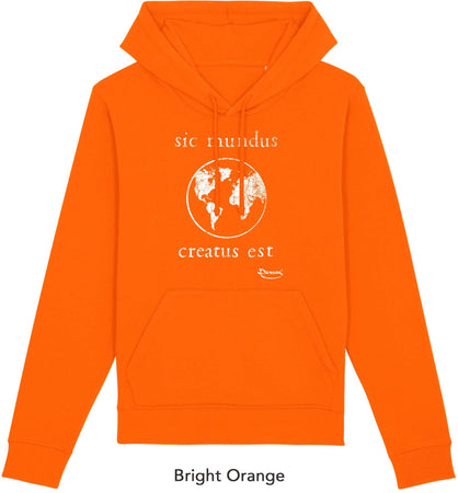 Felpa da Uomo con Cappuccio Stampa "Sic Mundus" Hoodie DREAMERS Brand