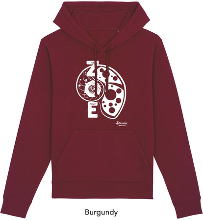 Felpa da Uomo con Cappuccio Stampa "Zoe" Hoodie DREAMERS Brand