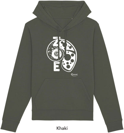 Felpa da Uomo con Cappuccio Stampa "Zoe" Hoodie DREAMERS Brand