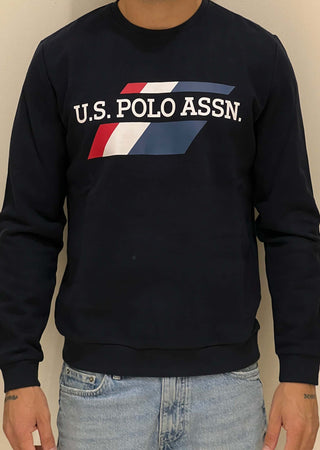Felpa girocollo blu Moda/Uomo/Abbigliamento/Felpe/Felpe senza cappuccio Kanal 32 - Santa Maria di Licodia, Commerciovirtuoso.it