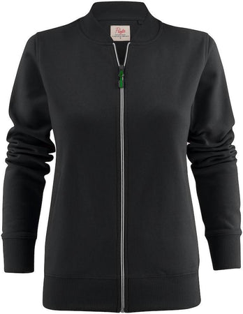 Felpa Javelin Nero Collo Coreana Felpa Donna con Cerniera Tasche