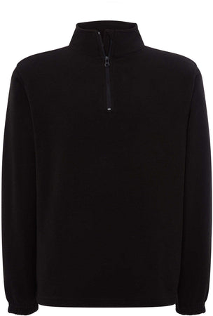Felpa micropile mezza zip manica lunga uomo - MICFLEMAN