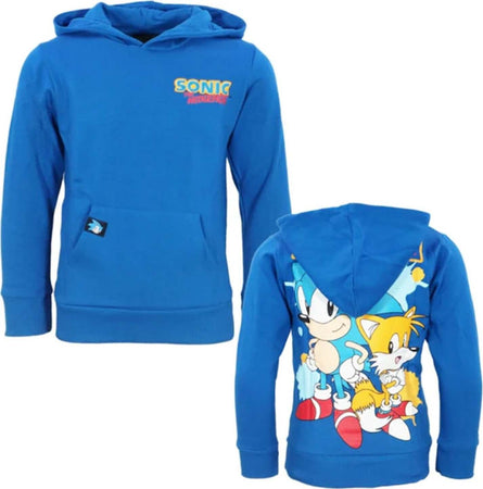Felpa-Sonic-da-4-a-12-anni-interno-felpato-Inverno