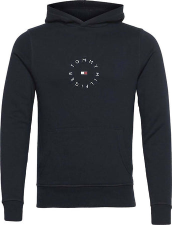 Felpa Tommy Hilfiger Con Cappuccio Felpa Casual Tinta Unita in Cotone Moda/Uomo/Abbigliamento/Felpe/Felpe con cappuccio Euforia - Bronte, Commerciovirtuoso.it