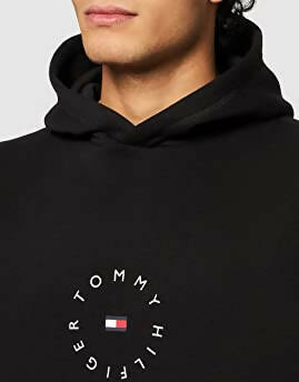 Felpa Tommy Hilfiger Con Cappuccio Felpa Casual Tinta Unita in Cotone Moda/Uomo/Abbigliamento/Felpe/Felpe con cappuccio Euforia - Bronte, Commerciovirtuoso.it