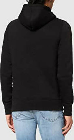 Felpa Tommy Hilfiger Con Cappuccio Felpa Casual Tinta Unita in Cotone Moda/Uomo/Abbigliamento/Felpe/Felpe con cappuccio Euforia - Bronte, Commerciovirtuoso.it