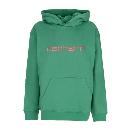 CARHARTT WIP Felpa Cappuccio Donna W Hooded Sweat Bonsai/misty Blush da donna