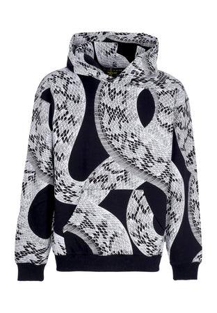 IUTER Felpa Cappuccio Uomo Boa Hoodie Black da uomo