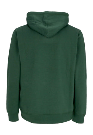 C1RCA Felpa Cappuccio Uomo Bones Hoodie Bottle Green da uomo