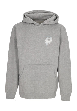 PRIMITIVE Felpa Cappuccio Uomo Brilliance Hoodie X Tupac Heather Grey da uomo