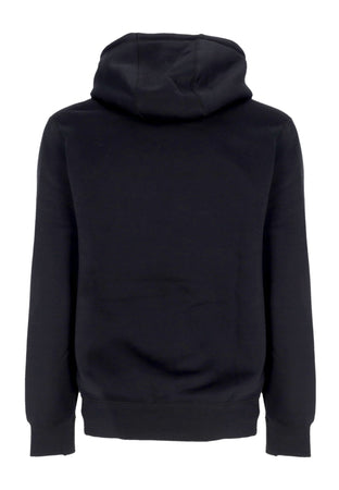 Nike Felpa Cappuccio Uomo Club Futura Hoodie Black/black da uomo