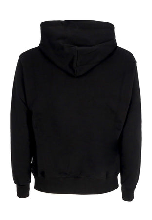 PROPAGANDA Felpa Cappuccio Uomo Drag Hoodie Black da uomo