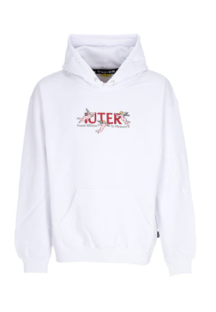 IUTER Felpa Cappuccio Uomo Heaven Hoodie White da uomo