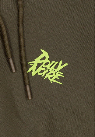 DOLLY NOIRE Felpa Cappuccio Uomo Mediolanum Hoodie Forest Night da uomo