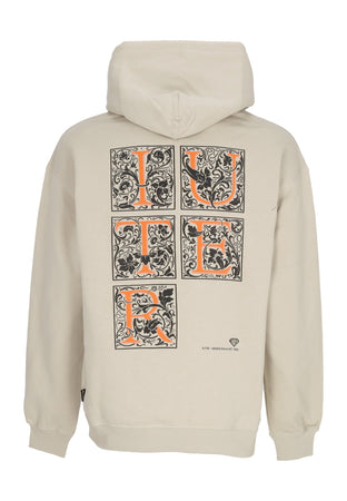 IUTER Felpa Cappuccio Uomo Mediolanum Hoodie Ice da uomo