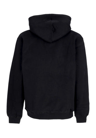 WASTED PARIS Felpa Cappuccio Uomo Middle Hoodie Black da uomo