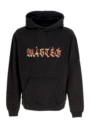 WASTED PARIS Felpa Cappuccio Uomo Mirage Hoodie Faded Black da uomo